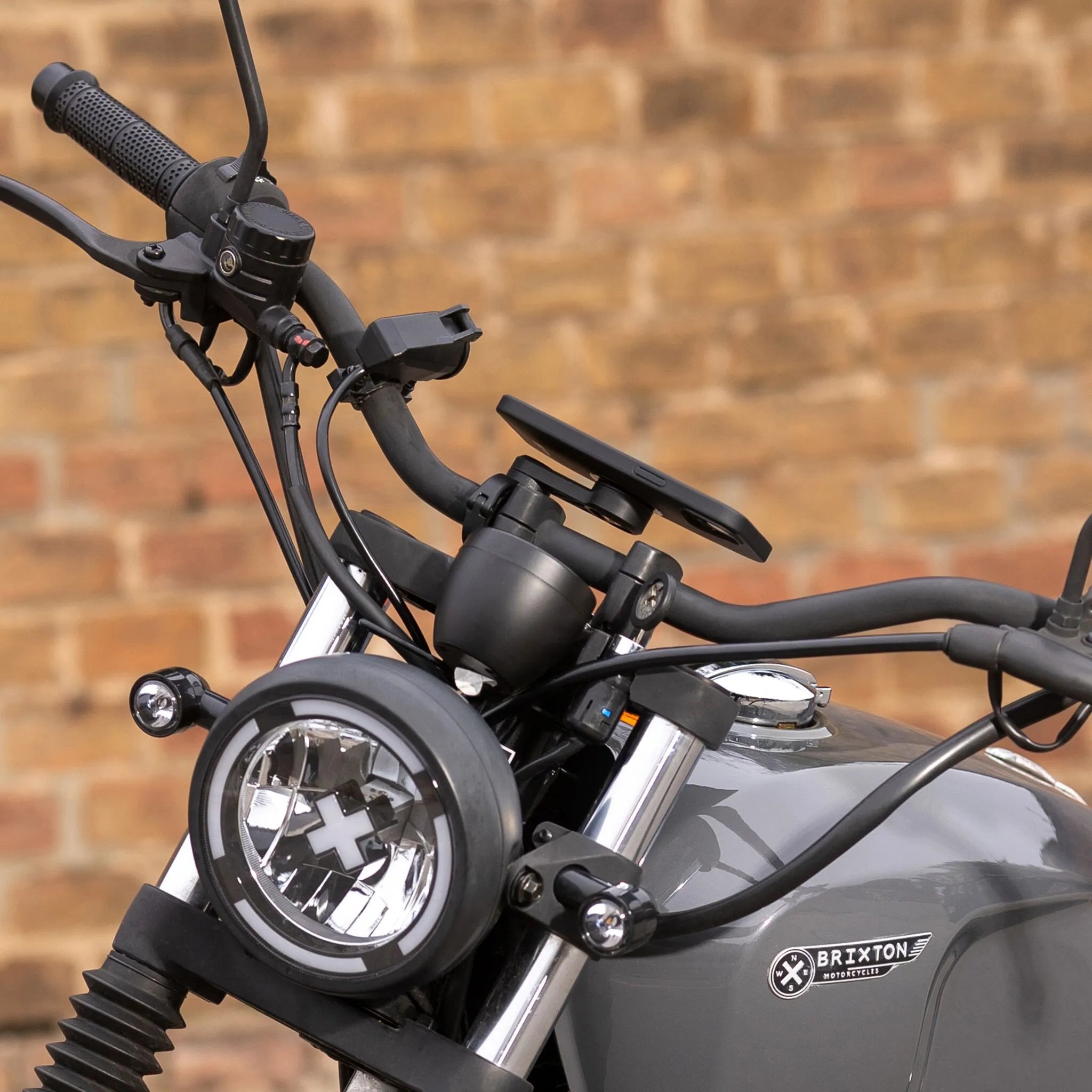 Sp Connect Moto Mount Lt For Standard/oversize Handlebars