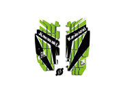 Blackbird Racing Rad Louver Decals For Kawasaki