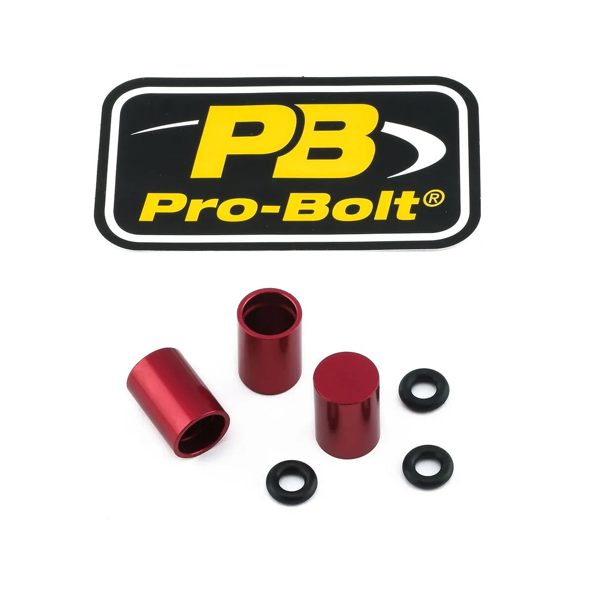 Pro Bolt Korek odpowietrznika zacisku hamulcowego - Czerwony