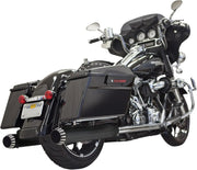 Tłumiki Slip-On Bassani Xhaust Qnt - Czarna Stal