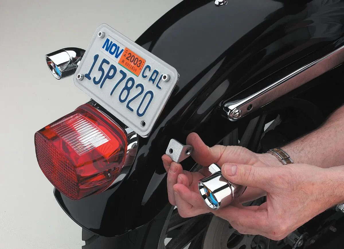 Cycle Visions Little Lite Brackets - Chrome