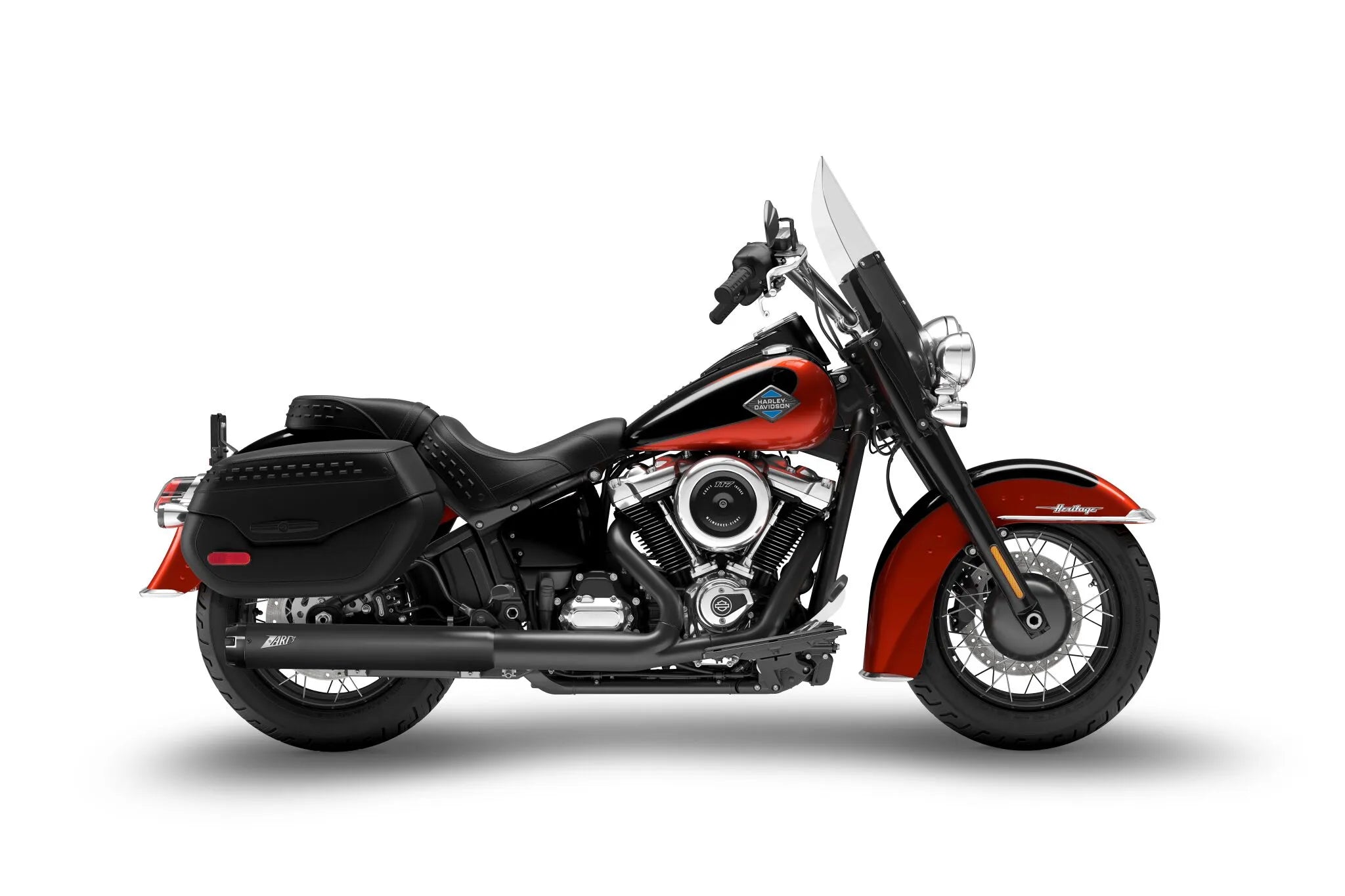 Zard 4.5" Tłumik Slip-on Do Harley-davidson Softail - Homologacja Drogowa ECE