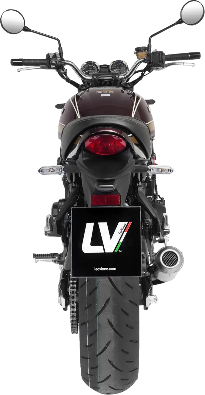 Leovince LV-10 Stainless Steel Slip-On Muffler for Kawasaki