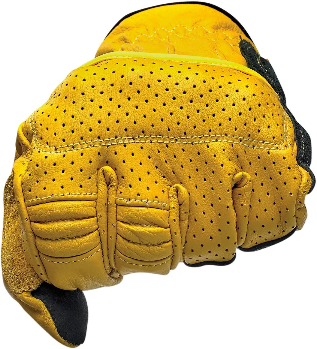 Biltwell Borrego Gloves - Black/Gold