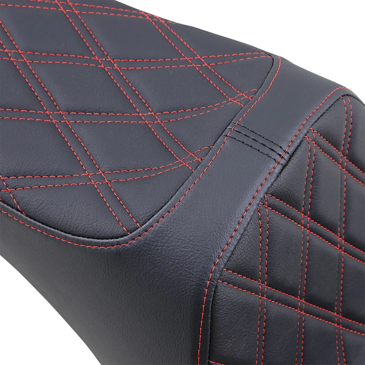 Drag Specialties Predator Iii Seat - Black - For Harley Davidson