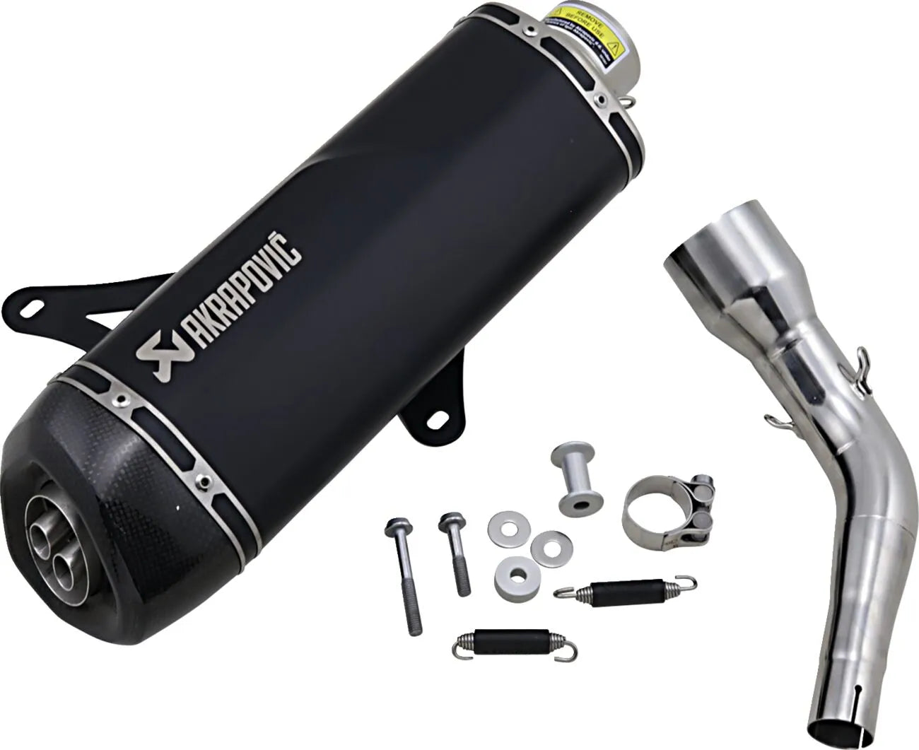 Akrapovic Tłumik Slip-on Ze Stali Nierdzewnej Do Skuterów - Homologacja Drogowa ECE