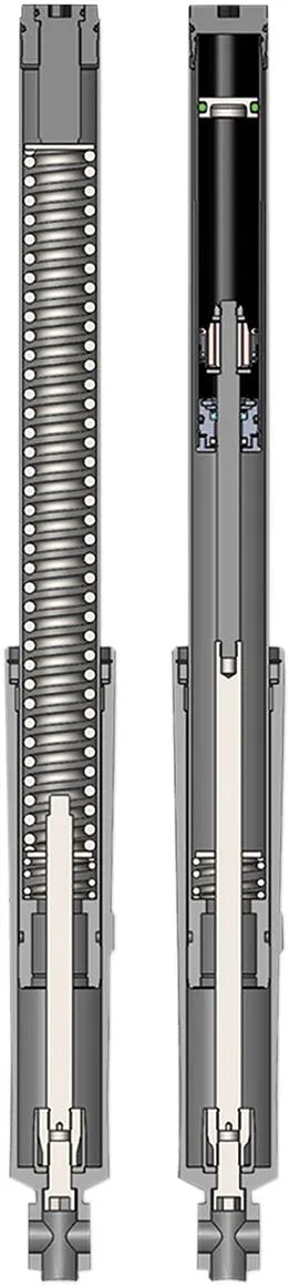 Progressive Suspension Monotube Cartridge Fork Kit - Lowers 2"
