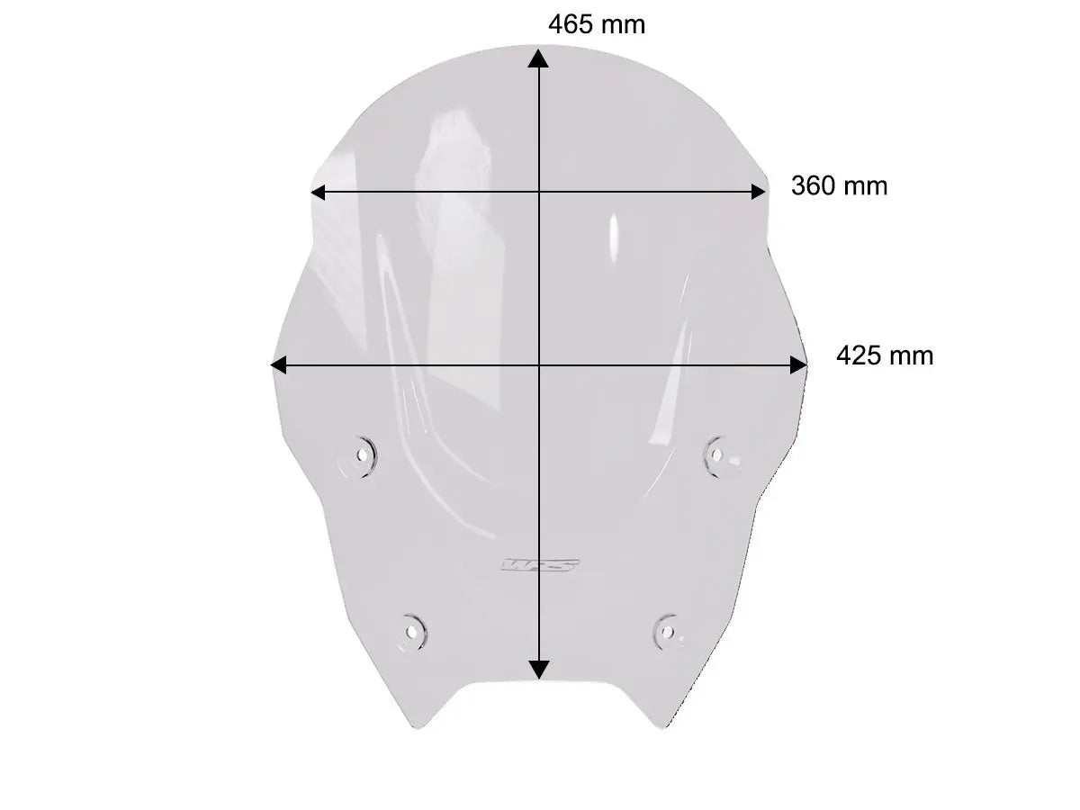 WRS Touring Windscreen for BMW R1300RS