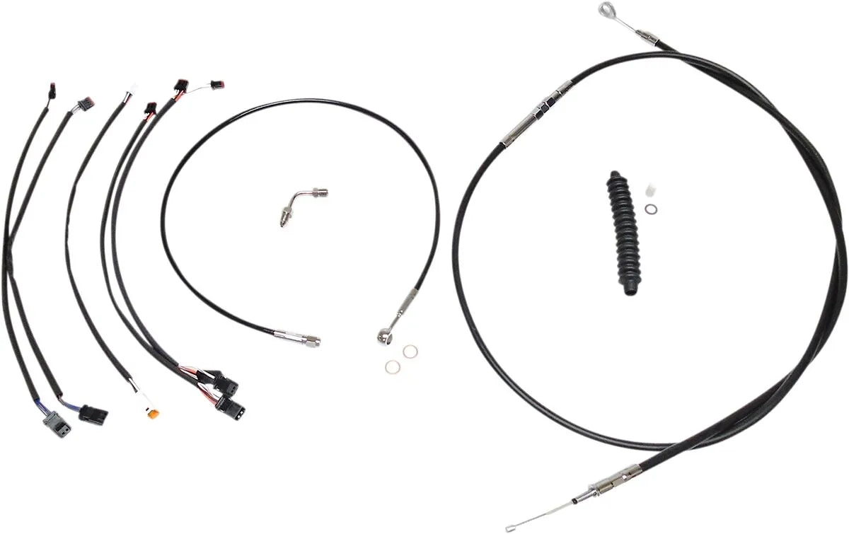 Magnum Shielding XR Cable Kit for Ape Hanger Handlebars 12"-14"