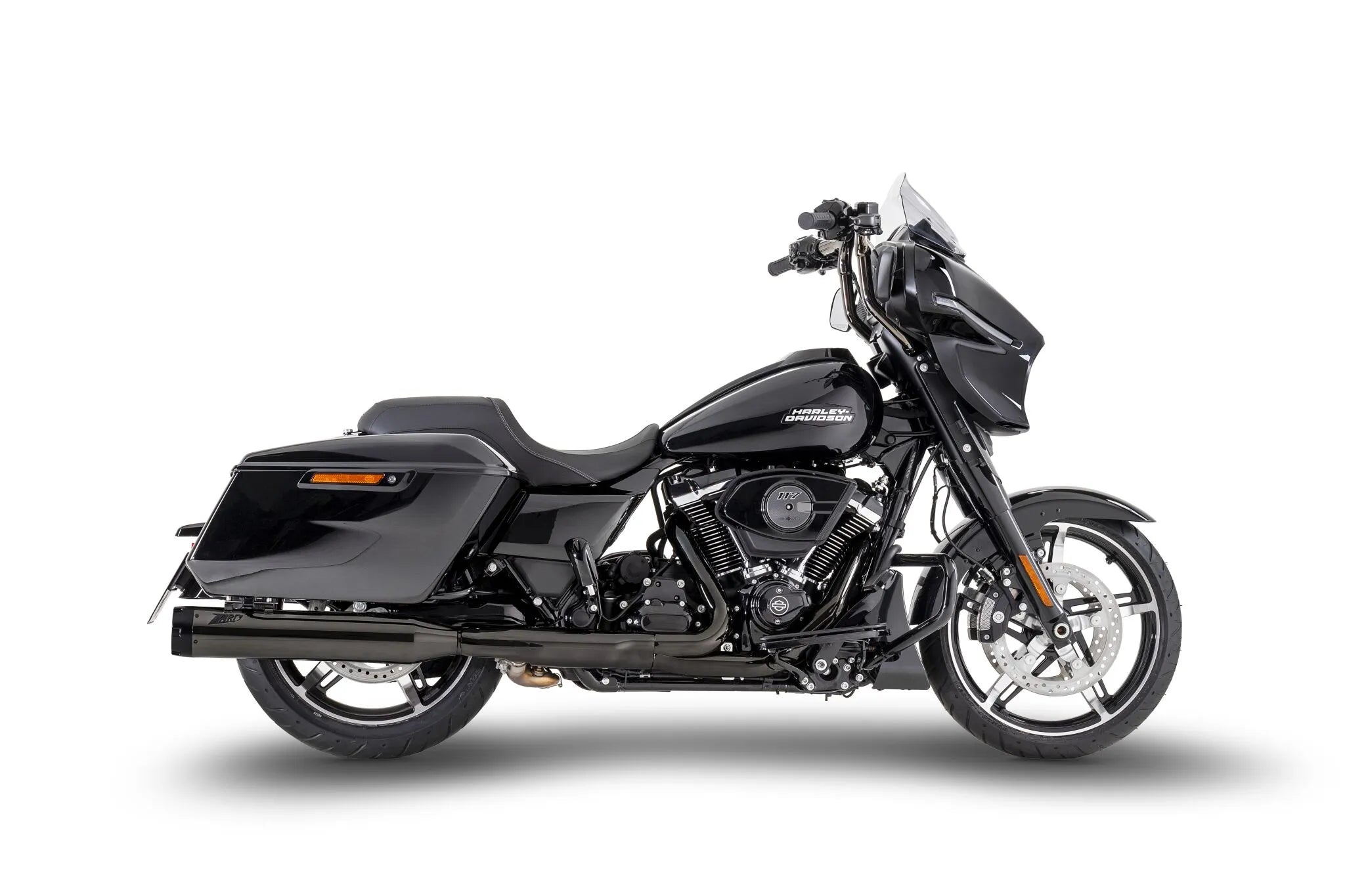 Zard 4.5" Tłumiki Slip-On do Harley-Davidson Grand American Touring - Homologacja Drogowa ECE