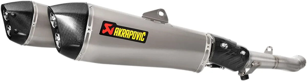 Tłumik Akrapovic Slip-on Line - Homologacja Drogowa ECE