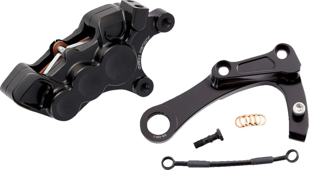 Zacisk hamulcowy Arlen Ness do tarcz 11.5" - Czarny