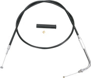 DRAG SPECIALTIES Black Vinyl Throttle Cable for Mikuni Carbs