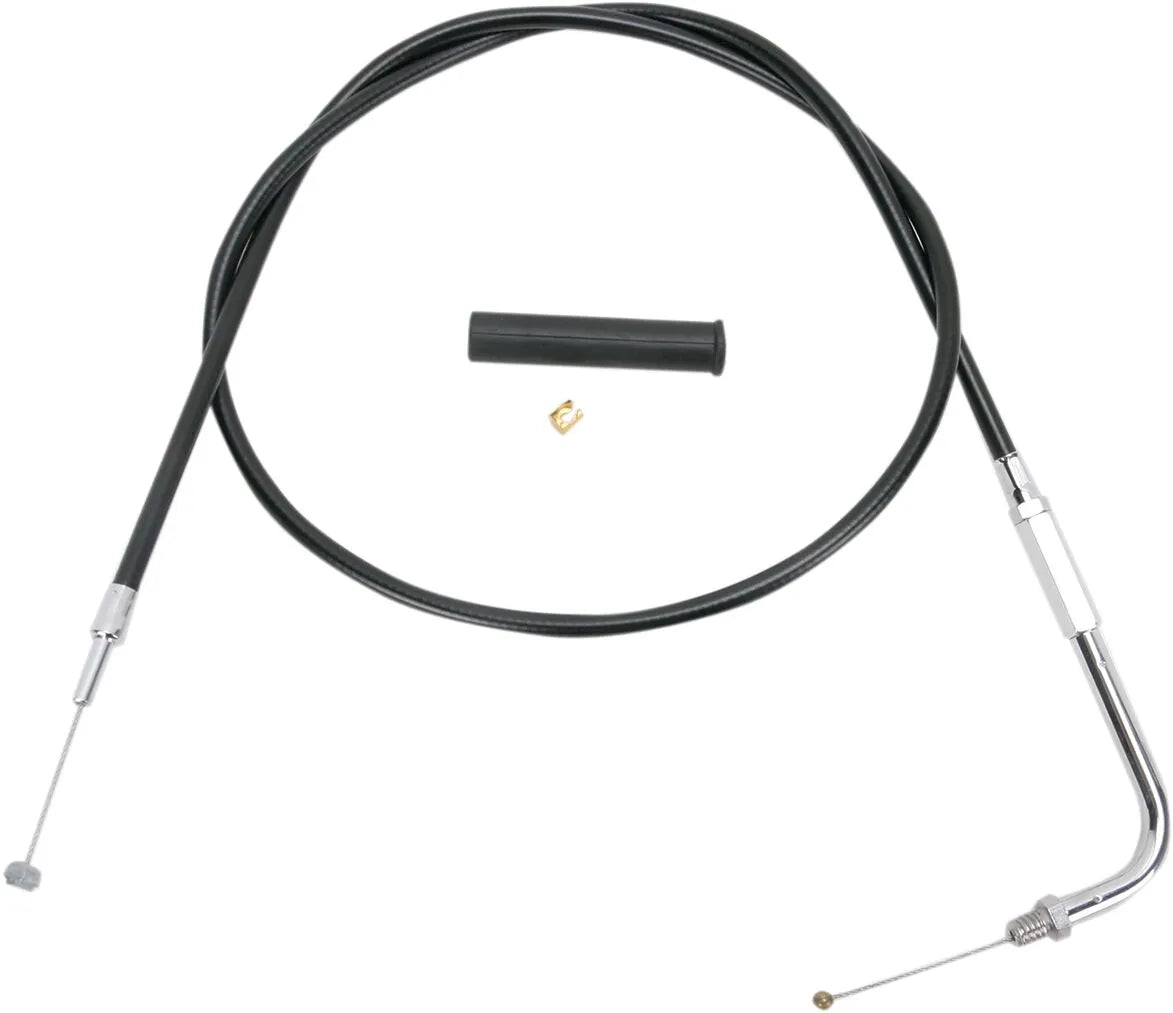 DRAG SPECIALTIES Black Vinyl Throttle Cable for Cruise