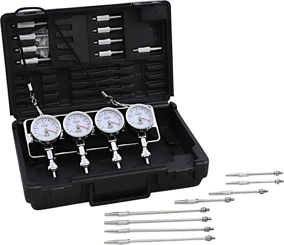 K&l Supply Deluxe Vacuum Gauge Set