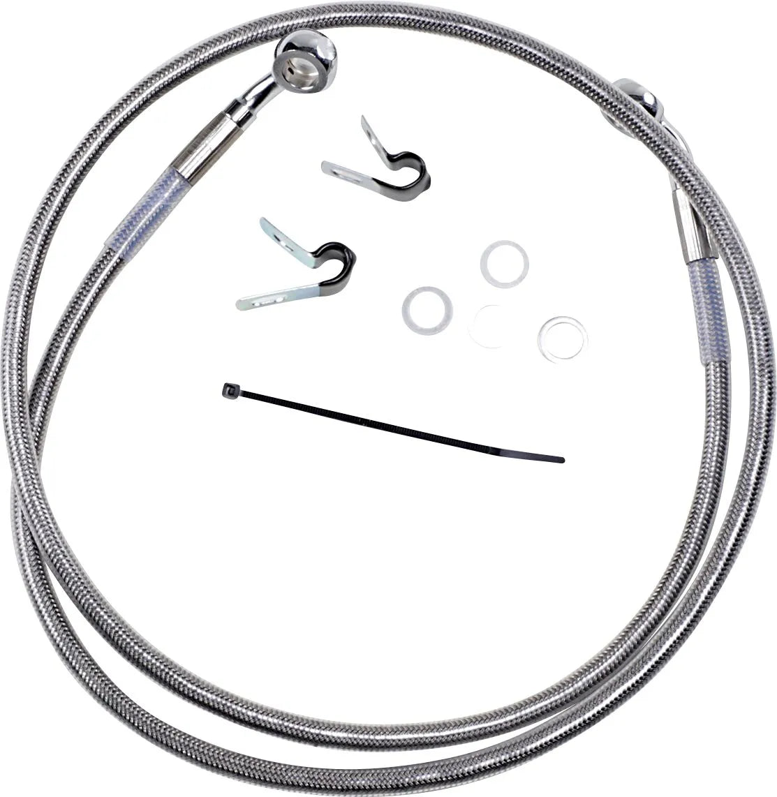 Drag Specialties Zestaw przedłużonego przewodu hamulcowego 45-3/4"