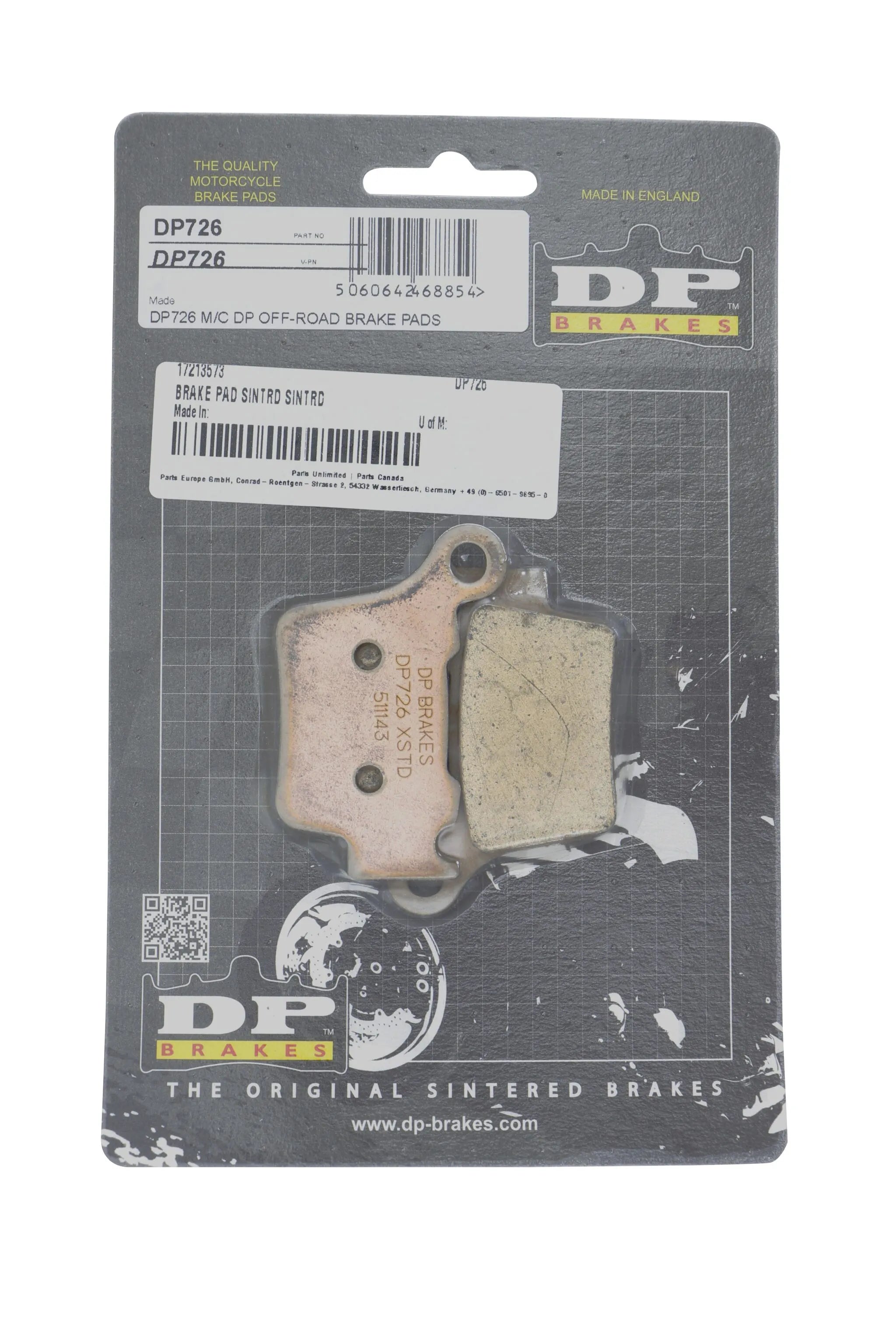 Klocki Hamulcowe Spiekane Dp Brakes - Przód & Tył