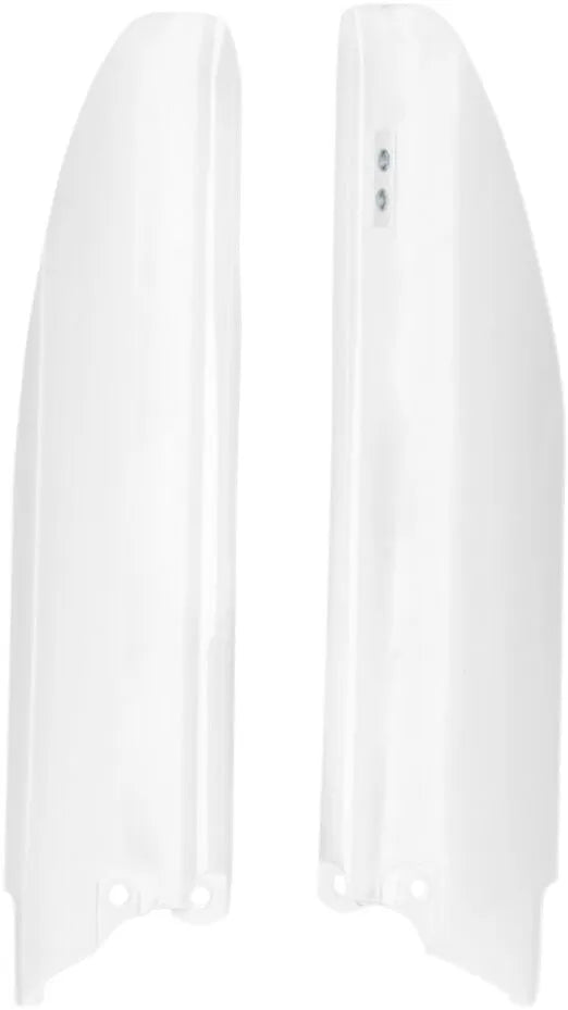 Polisport White Lower Fork Covers