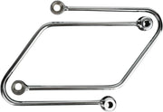 Cobra Saddlebag Supports - Honda - Chrome