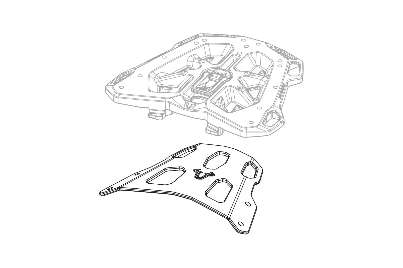 Sw-motech Street Rack Luggage Carrier For Sportbikes