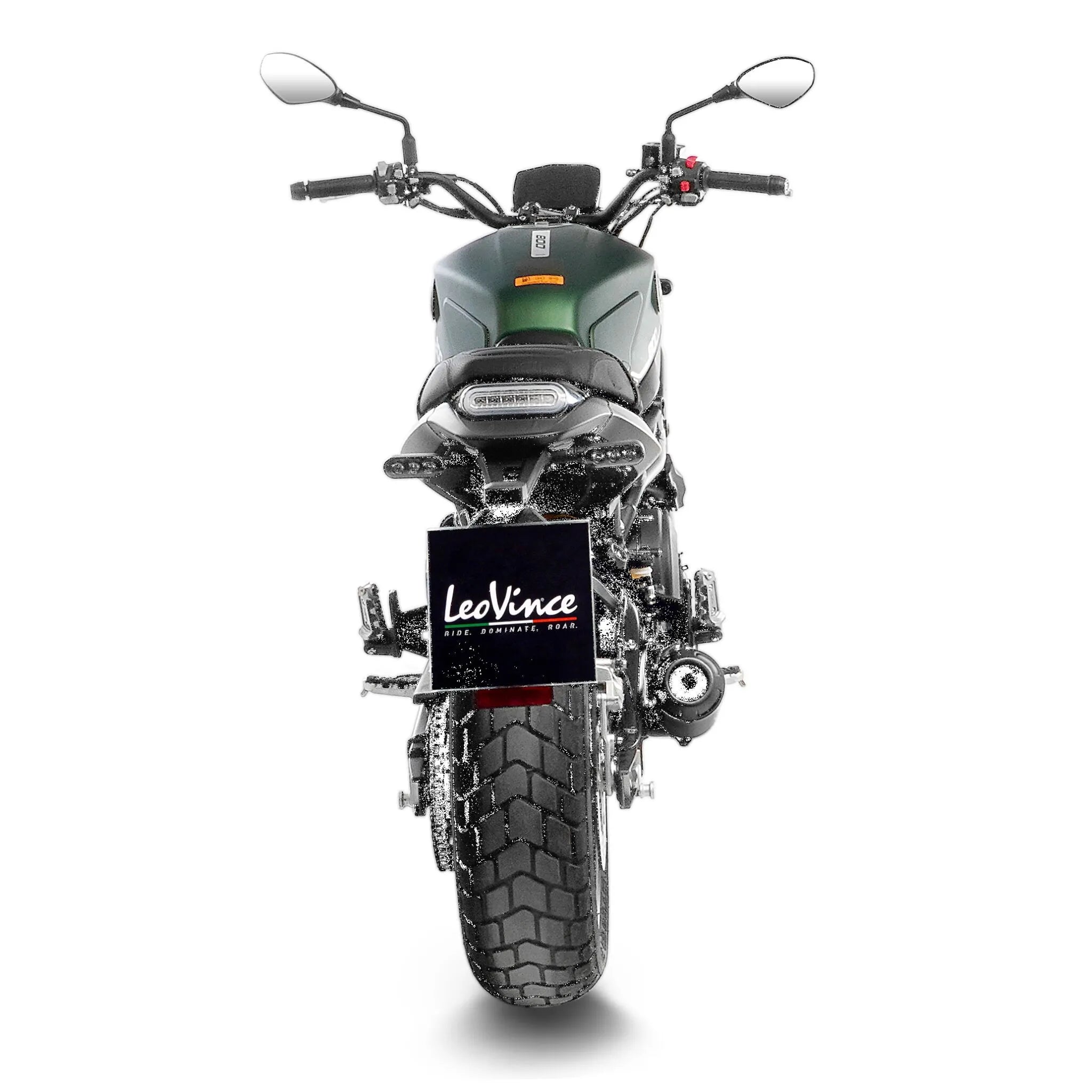 Leovince LV-10 Full Black Slip-on Tłumik - Homologacja Drogowa ECE
