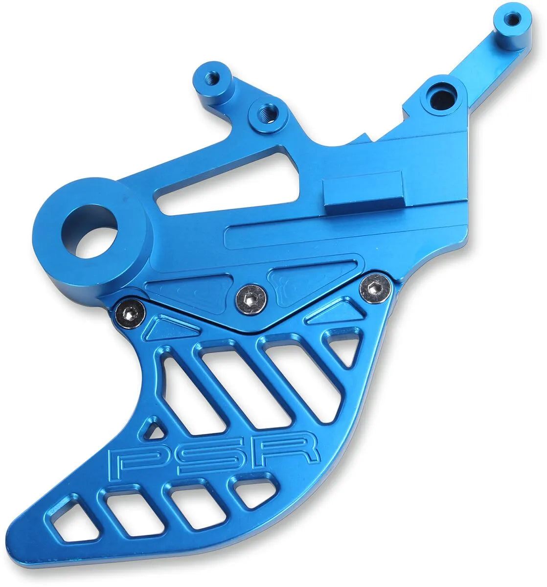 Psr Rear Brake Disc Guard Blue Aluminum
