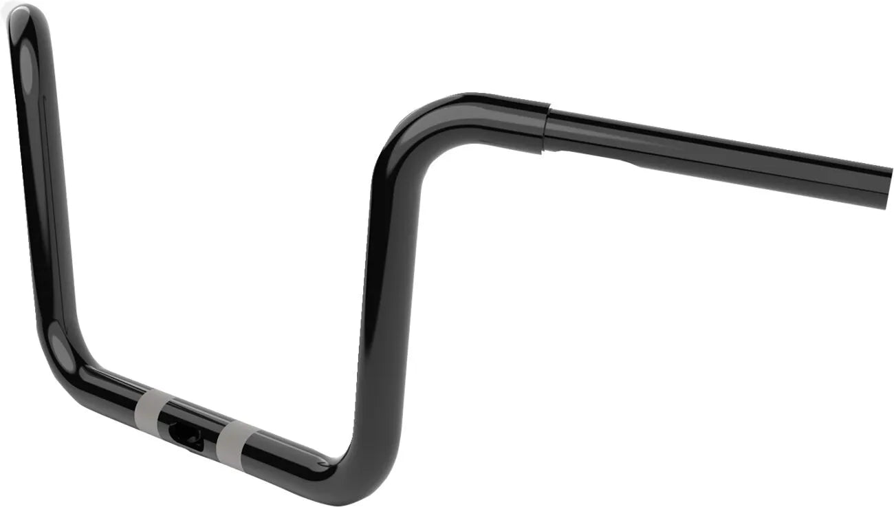 La Choppers Twin Round 1-1/4" Black Handlebar