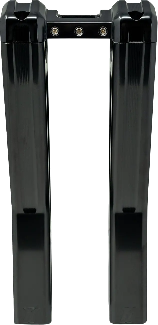 Kodlin USA Ascent Pro Risers 10" Gloss Black w/ Top Clamp