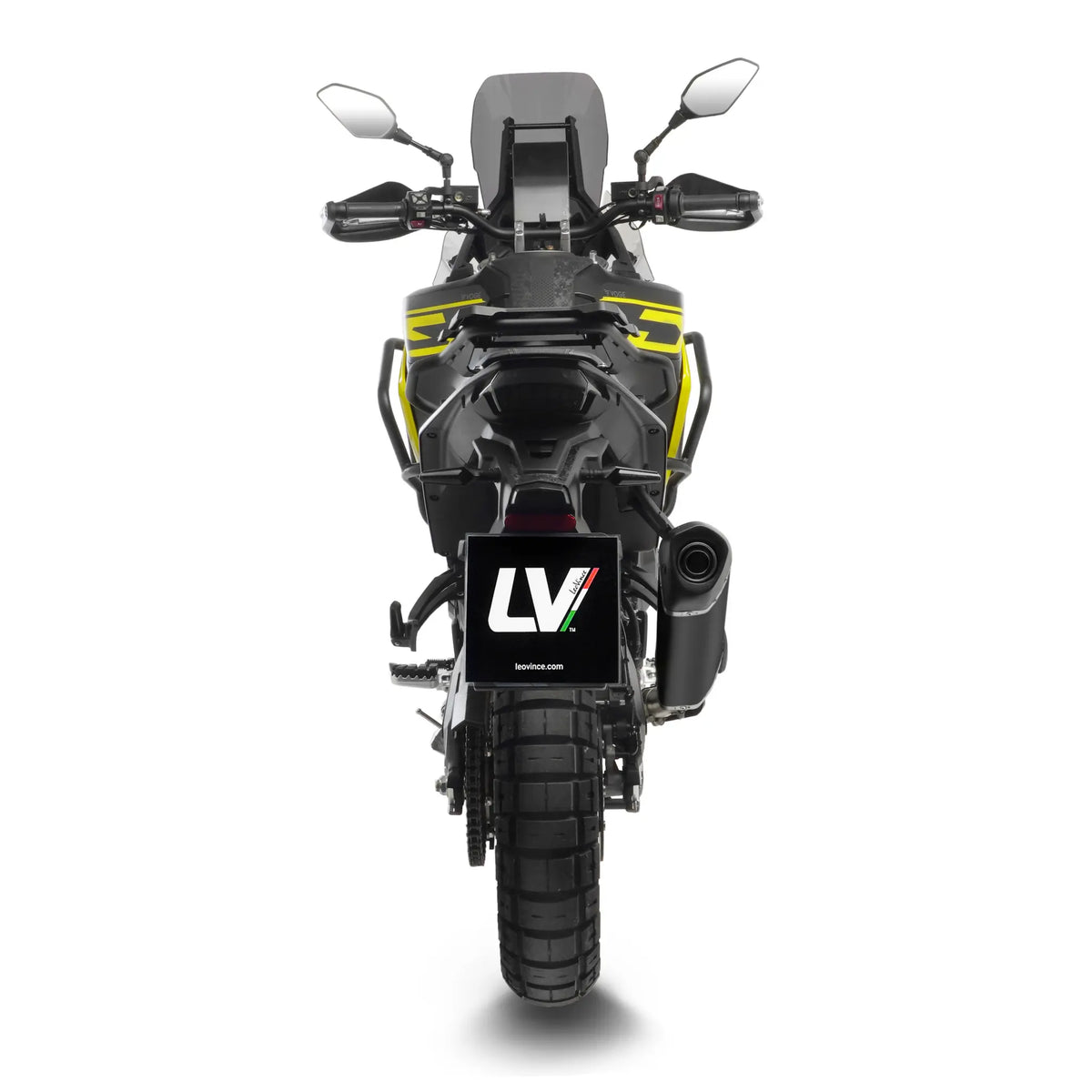 Leovince LV-14 Black Edition Slip-On Muffler for Voge Valico 800