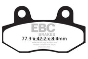 Ebc Fa-hh Series Spiekane Klocki Hamulcowe - Przód & Tył