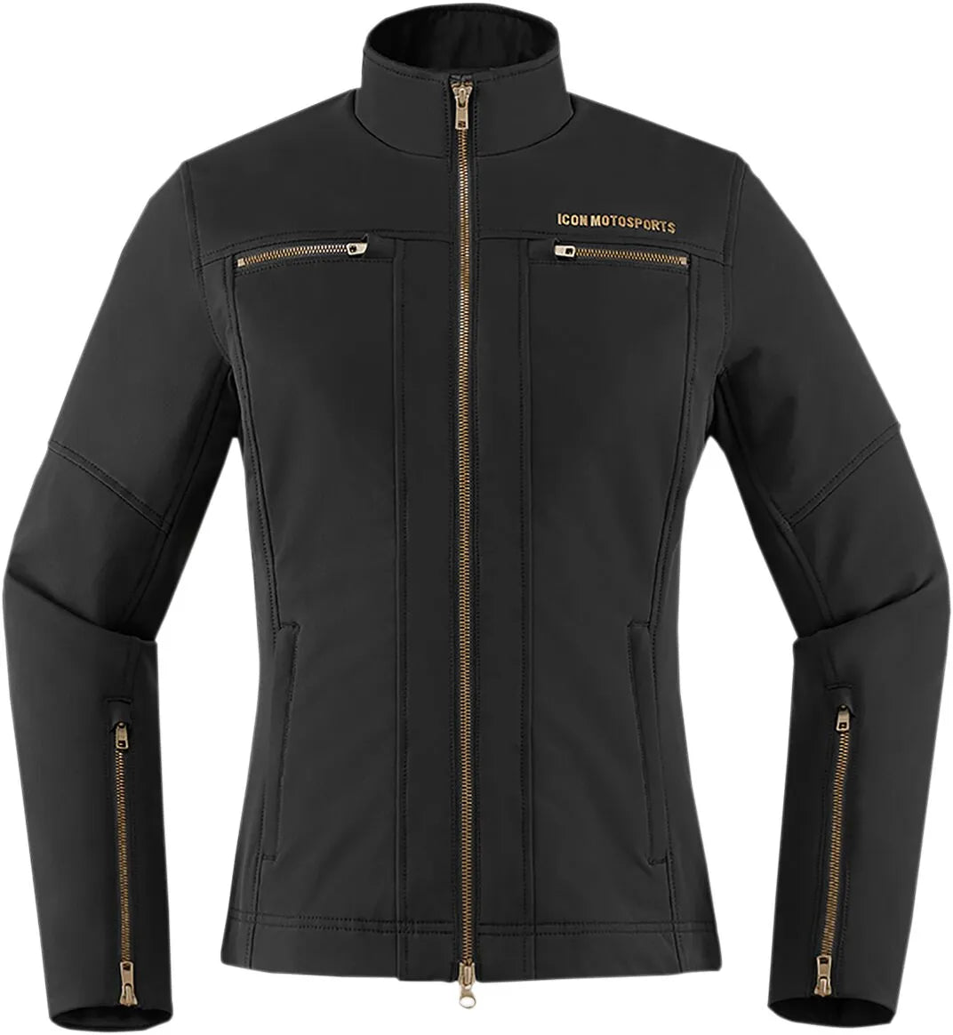Icon Women's Hella2™ Motorcycle Jacket - Black