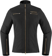 Icon Women's Hella2™ Motorcycle Jacket - Black