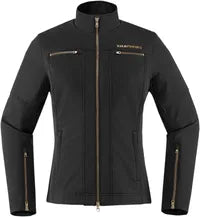 Icon Women's Hella2™ Motorcycle Jacket - Black