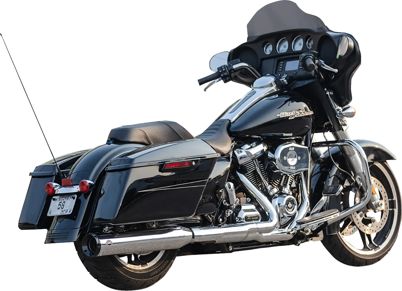 S&S Cycle 2-w-1 Swindler Zestaw Konwersji Wydechu