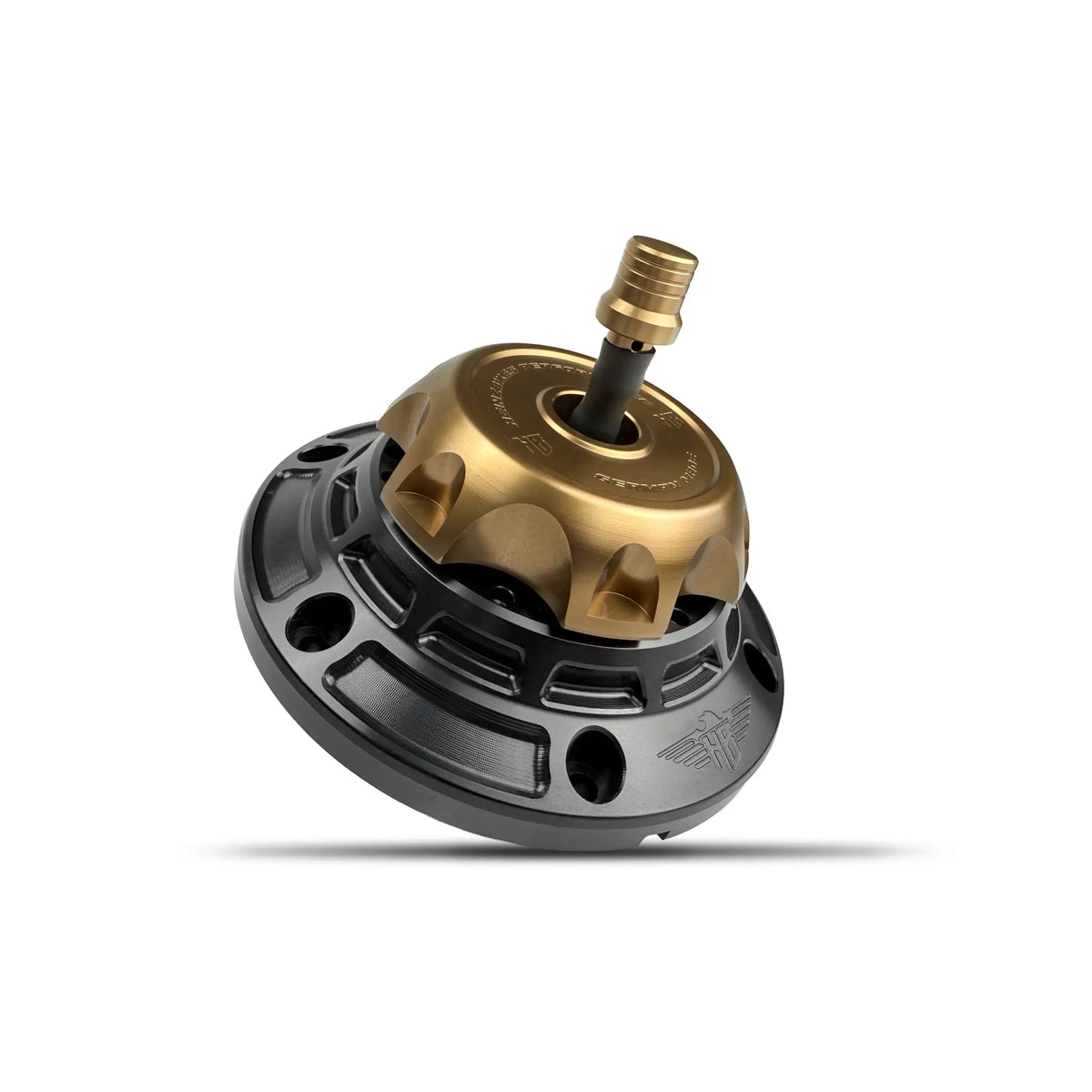 Heinz Bikes Performance Vented Gas Cap Black/Bronze for Harley