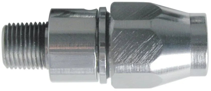 Goodridge Oil Line Fitting - Chrome Stainless Steel