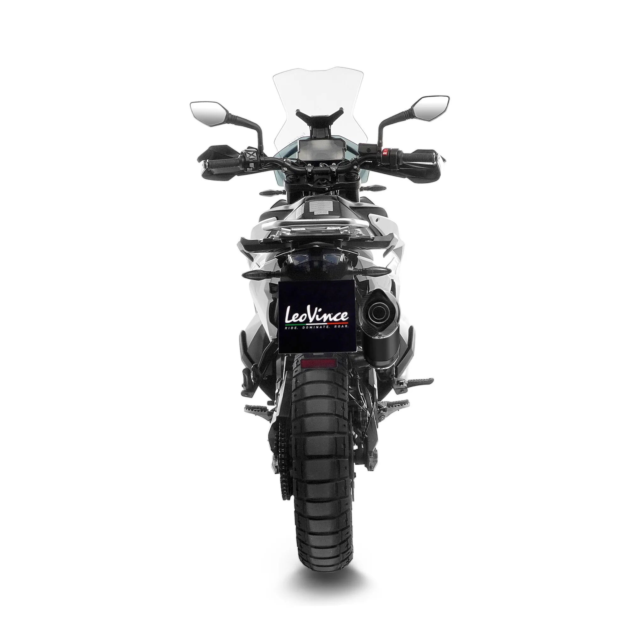 Leovince Lv One Evo Black Edition Tłumik Slip-on - Homologacja Drogowa ECE