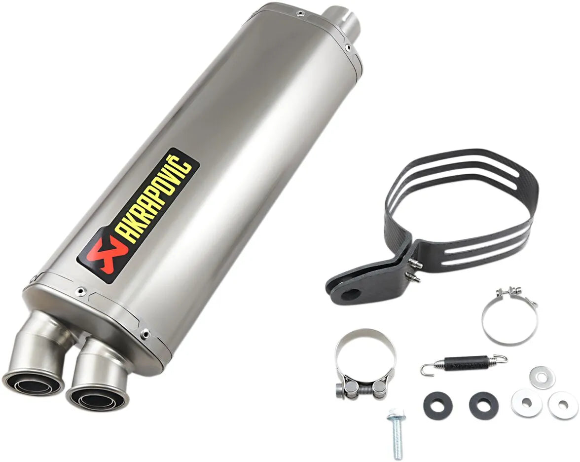 Akrapovic Tytanowa Końcówka Układu Wydechowego Slip-on Line - Homologacja Drogowa ECE