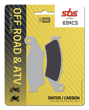 Sbs Cs Zestaw Klocków Hamulcowych Carbon - Przód
