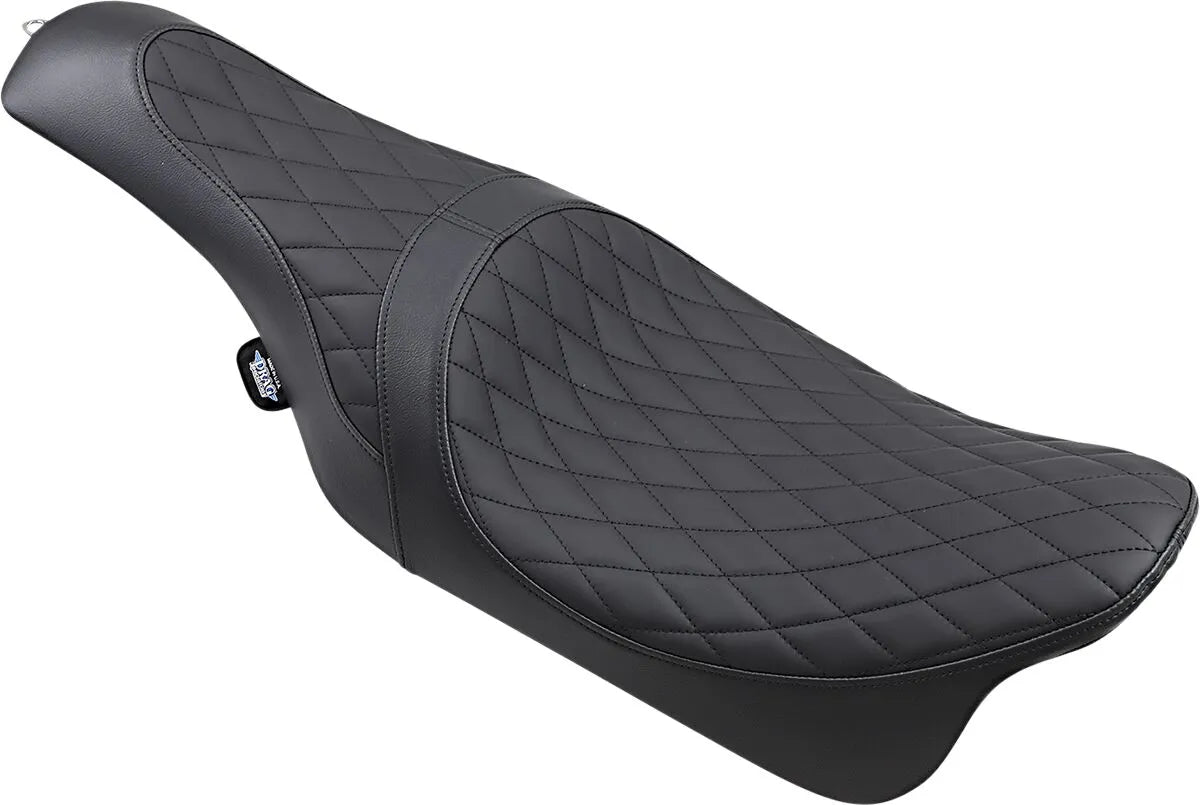 Drag Specialties Caballero 2-up Seat - For Harley Davidson
