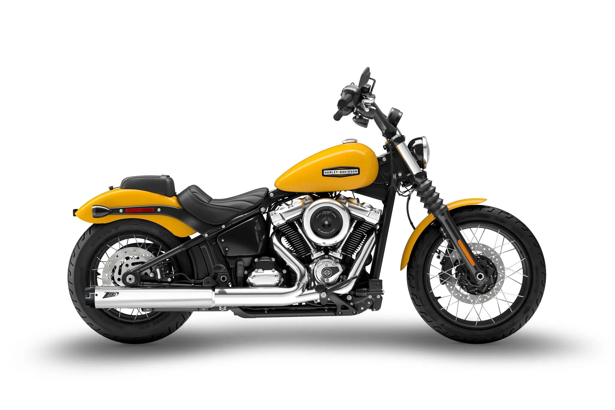 Zard 4.5" Tłumik Slip-on Do Hd-softail - Homologacja Drogowa ECE