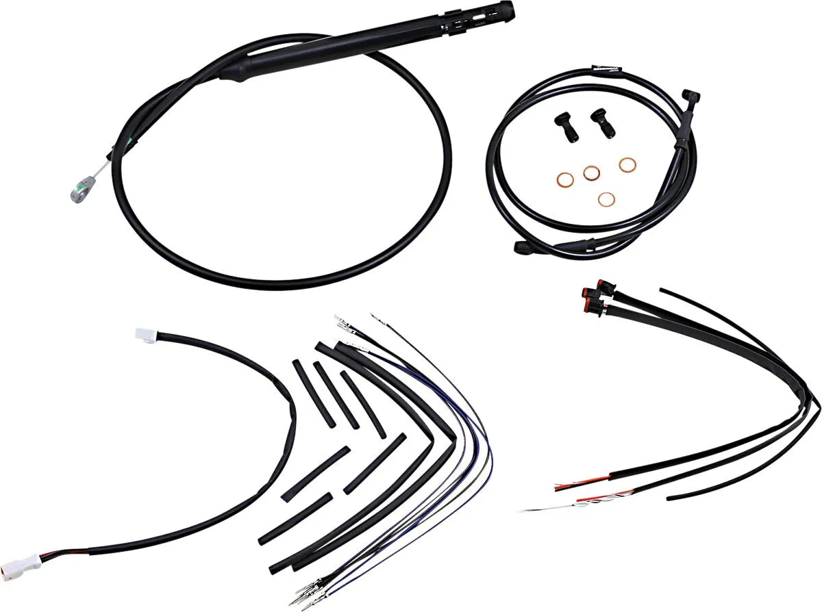 Burly Brand Ape Hangers Handlebar Cable/Line Kit