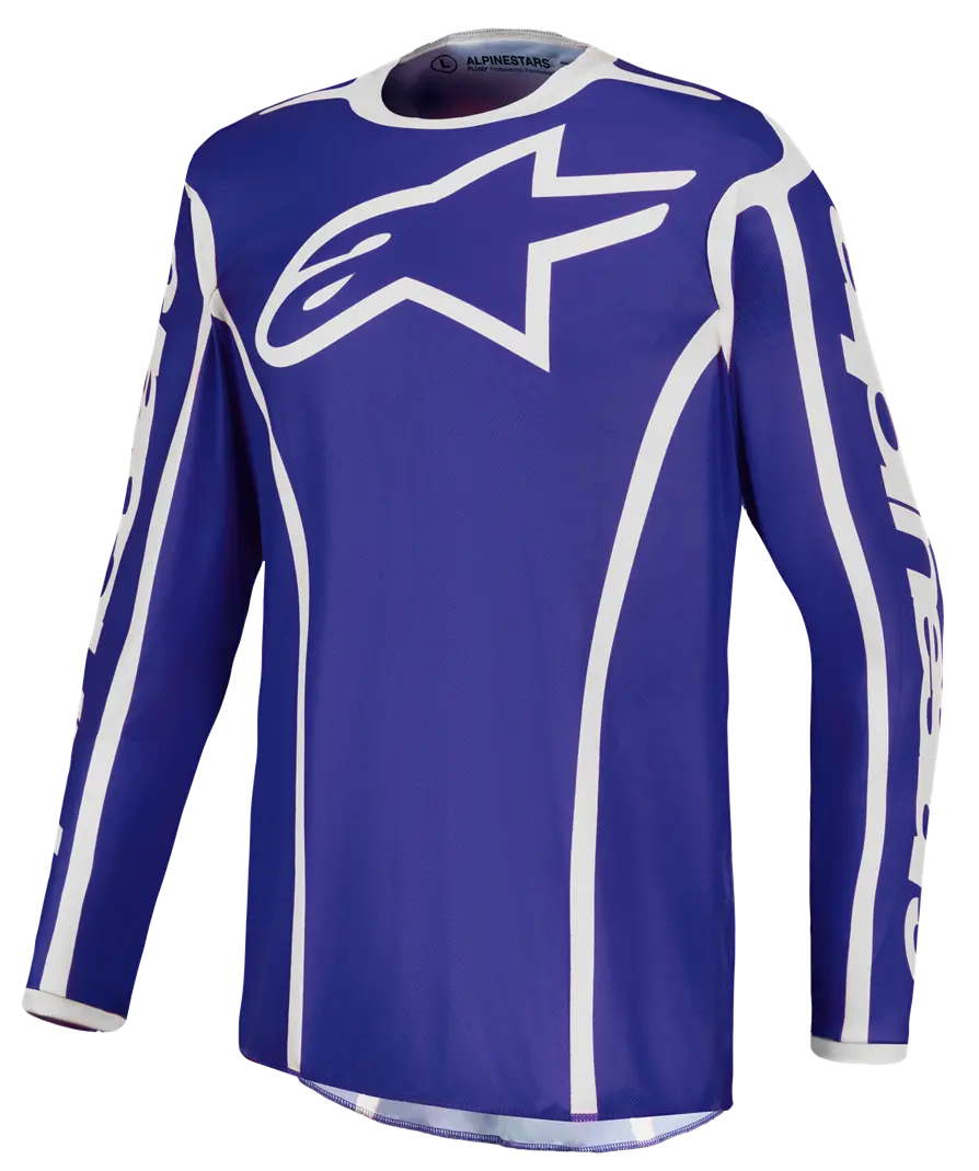 Alpinestars Fluid Apex v2 Jersey Blue/White