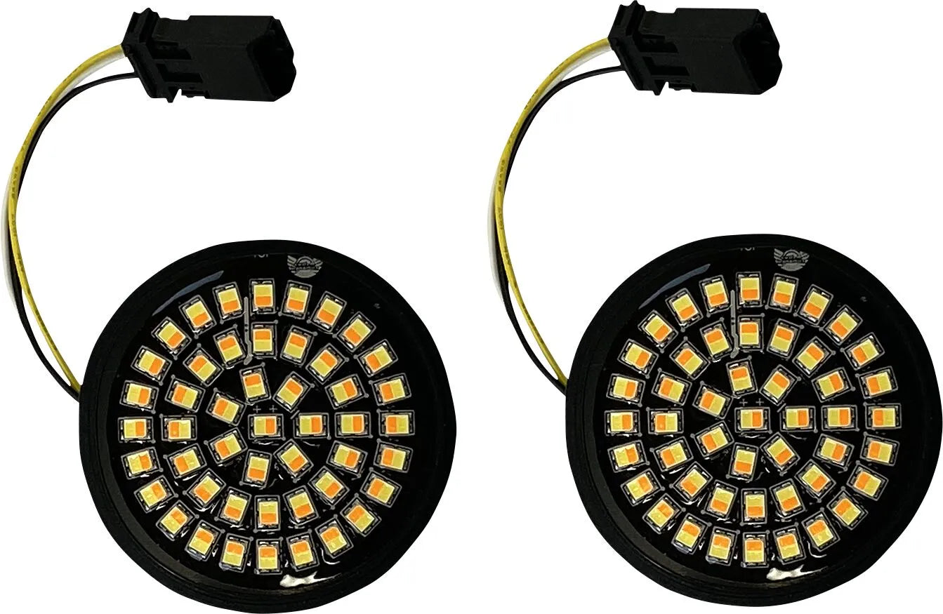 Custom Dynamics Genesis 4 Led Turn Signals - Amber/white