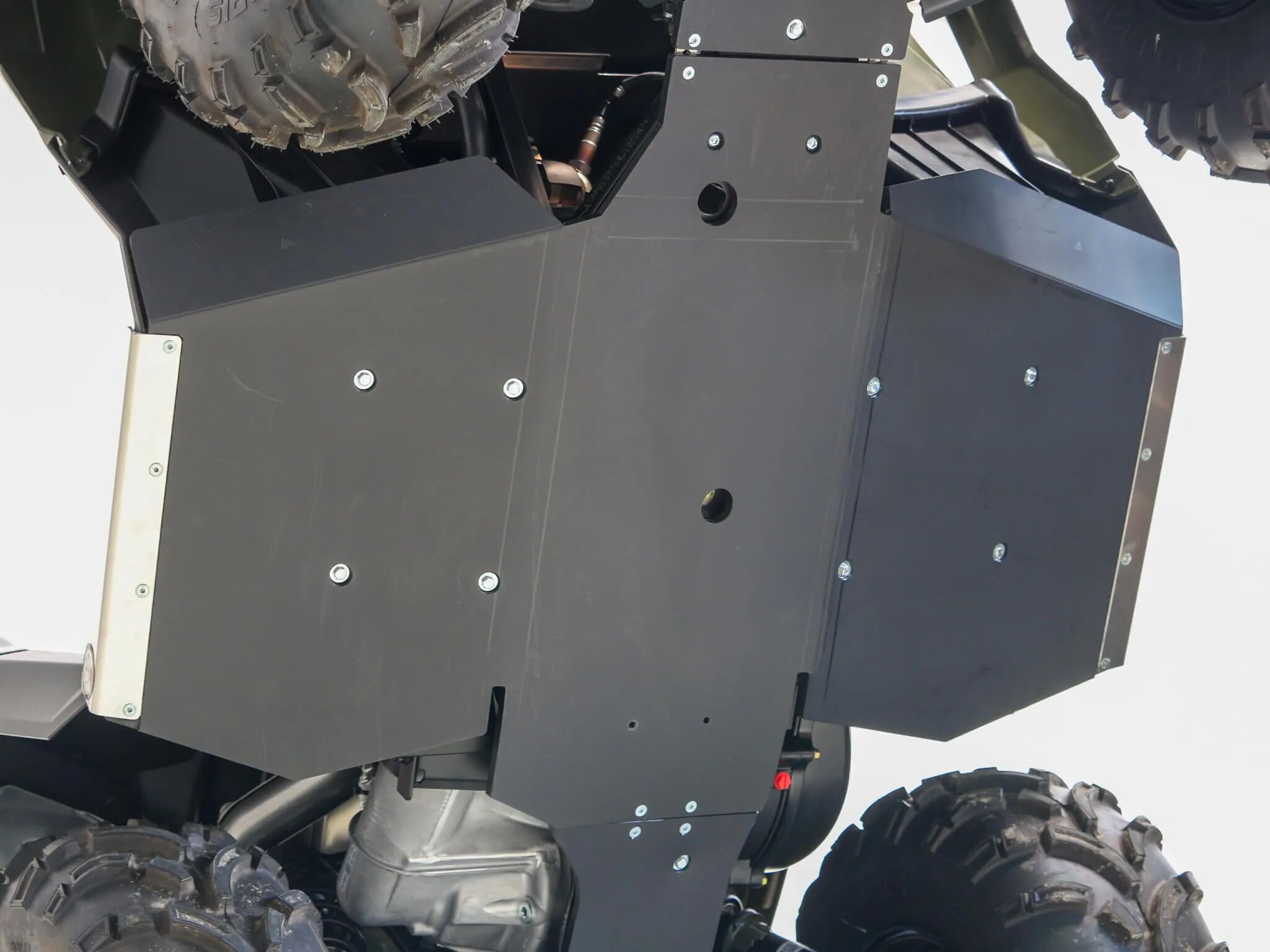 Axp Racing Full Skid Plate For Sprocket And Brake Disc Protection