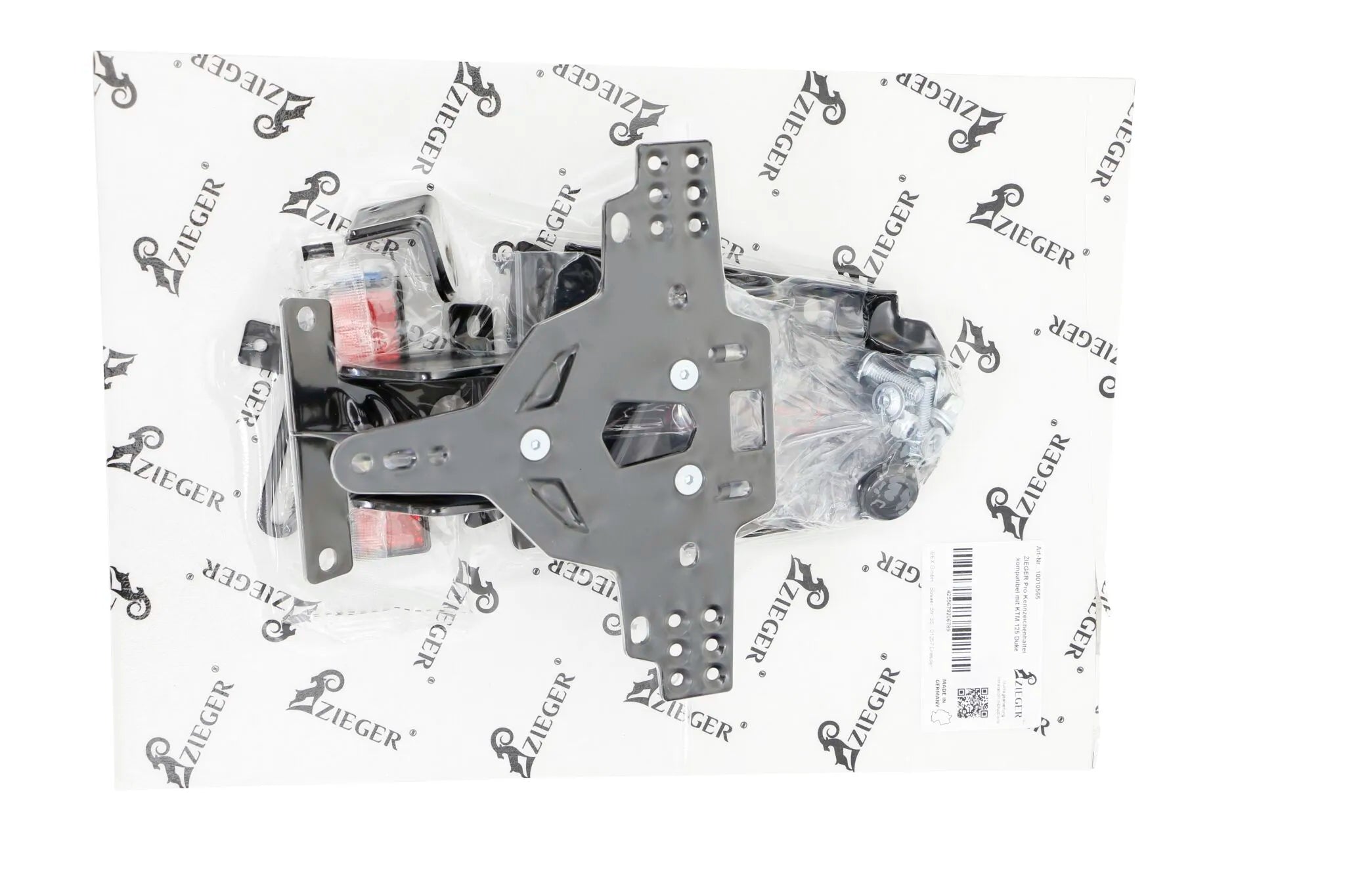 Zieger Pro License Plate Holder Type C For Universal Fit