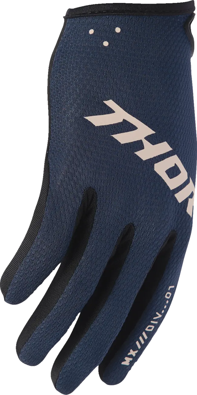 Thor Women's Ridemode Static Mx Gloves - Black/Midnight