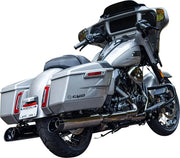 S&s Cycle Mk45 Performance Slip-on Mufflers - Lava Chrome