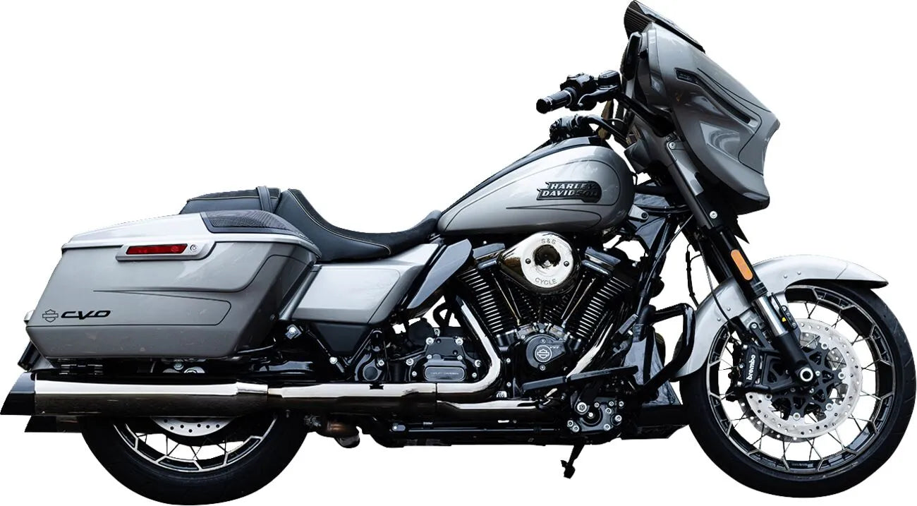 S&s Cycle Stealth Air Cleaner Kit Lava Chrome Teardrop