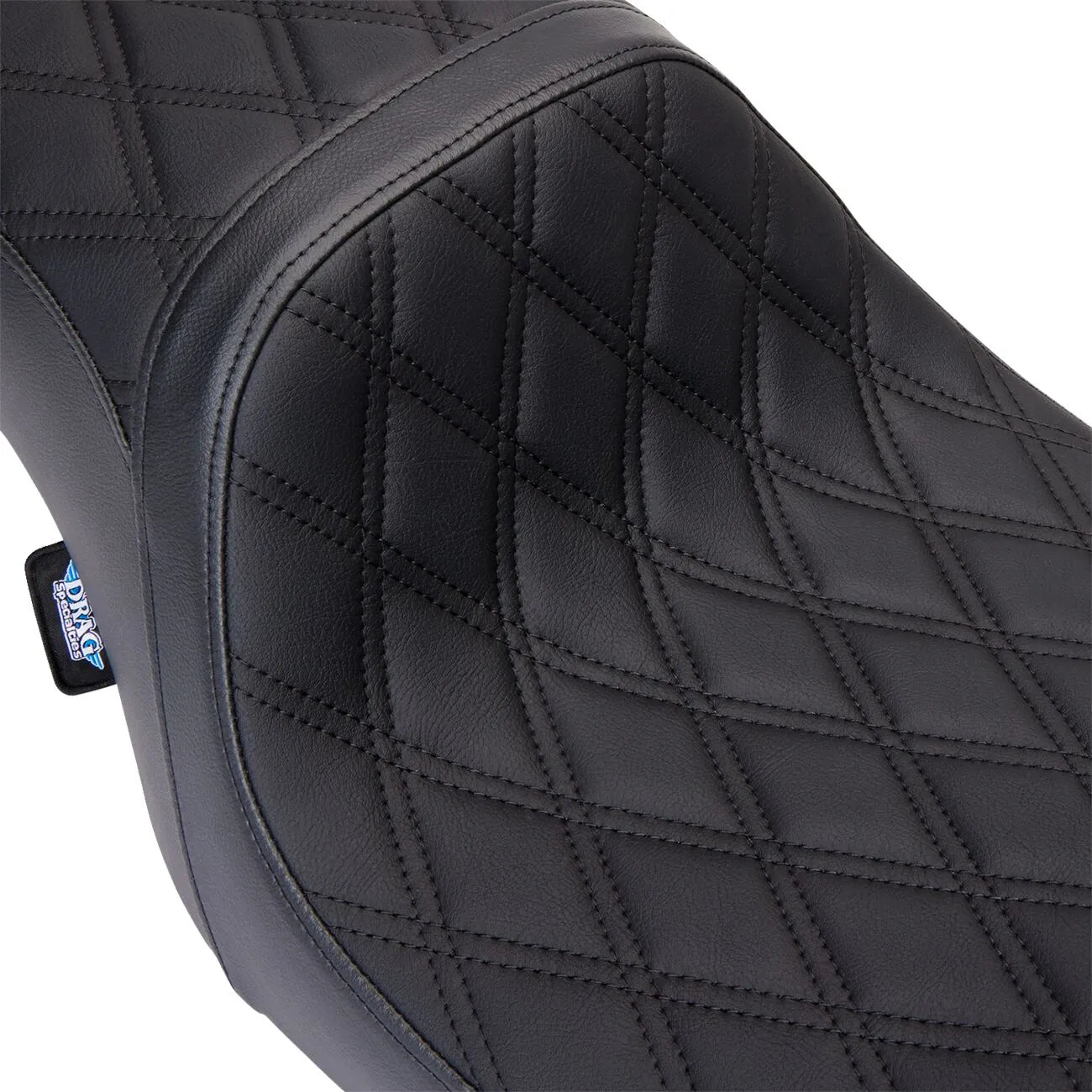 Drag Specialties Performance Predator 2-up Seat - For Harley Davidson
